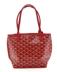 Goyardine Reversible Mini Anjou Red