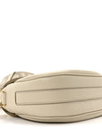 Calfskin Large The Covered J Marc Saddle Bag Cloud White