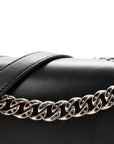 Lambskin Multi Studded Medium D1ORama Flap Bag Black