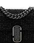 The Rhinestone J Marc Mini Shoulder Bag Black