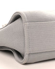 Mixed Fibers Small Deauville Tote Light Grey