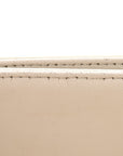 Shiny Calfskin Teen Triomphe Arctic White