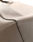 Soft Grained Calfskin Small Belt Cabas Phantom Taupe