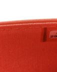 Caviar Quilted Boy Wallet On Chain WOC Orange
