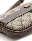 GG Supreme Monogram Web Mini Ophidia GG Bag Brown