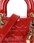 Patent Cannage Small Lady D1OR Red