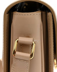 Shiny Calfskin Medium Triomphe Nude