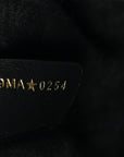 Calfskin Tweed Cannage Medium Toujours Black White