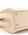 Nappa Interlace Mini Peekaboo Iconic Satchel Camelia