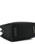 Canvas Calfskin La Medusa Small Tote Black