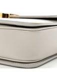 Shiny Calfskin Teen Triomphe Chalk