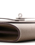 Epsom Kelly Wallet To Go Etoupe