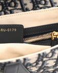 Oblique Saddle Bag Blue