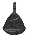 Snakeskin Rock and Chain Hobo Black
