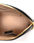 Calfskin GG Web Small Ophidia Dome Shoulder Bag Black