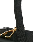 Jacquard Barocco Small Athena Tote Black