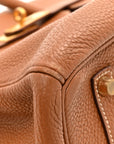Togo Birkin 35 Gold