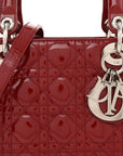 Patent Cannage Medium Lady D1OR Red