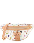 LV X TM Monogram Multicolor High Rise Bumbag White