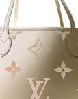 Monogram Giant Spring In The City Neverfull MM Sunset Kaki