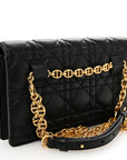 Supple Calfskin Caro Belt Bag Black
