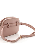 Calfskin Crecy Belt Bag Vintage Pink