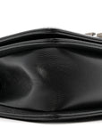 Caviar Quilted Small Boy Flap Black