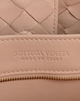 Nappa Intrecciato Medium Andiamo Shoulder Bag Lotus