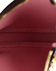 Monogram 2022 Christmas Animation Paris Mini Pochette Accessories Pink