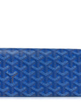 Goyardine Richelieu Wallet Sky Blue