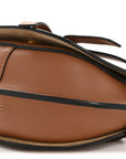 Calfskin Jacquard Mini Gate Dual Bag Tan