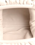 Nappa Intrecciato The Mini Pouch Chalk