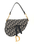 Oblique Saddle Bag Blue