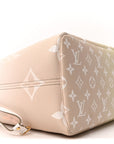 Monogram Giant Spring In The City Neverfull MM Sunset Kaki