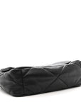 Lambskin Quilted Medium CHNL 19 Flap Black