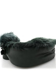 Shearling Small Knight Crossbody Bag Vine