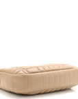 Lambskin Quilted Small Lola Camera Bag Oat Beige