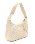 Tessuto Nylon Studded Mini Re-Edition Bag Deserto