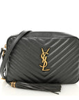 Calfskin Matelasse Monogram Lou Camera Bag Storm