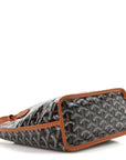 Goyardine Reversible Mini Anjou Black Gold