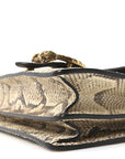 Snakeskin Web Medium Dionysus Shoulder Bag Natural