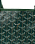 Goyardine Reversible Mini Anjou Green