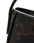 Triomphe Canvas Calfskin Medium Tilly Triomphe Shoulder Bag Tan