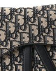 Oblique Saddle Bag Blue