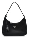 Tessuto Nylon Saffiano Mini Re-Edition 2005 Bag Black