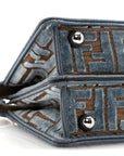 Velvet Jacquard FF Small Peekaboo I SEE U Satchel Anice