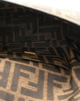 Fabric Jacquard FF 1974 Mini Baguette Tobacco Moro Black
