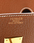 Chevre de Coromandel HAC Birkin 36 Gold