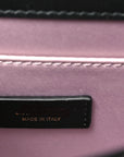 Coarse Glitter Pearl Varenne Shoulder Bag Black