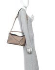 Calfskin Medium Puzzle Bag Sand